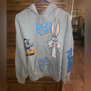 Boys Looney Tunes hoodie! Really soft inside and really good quality!